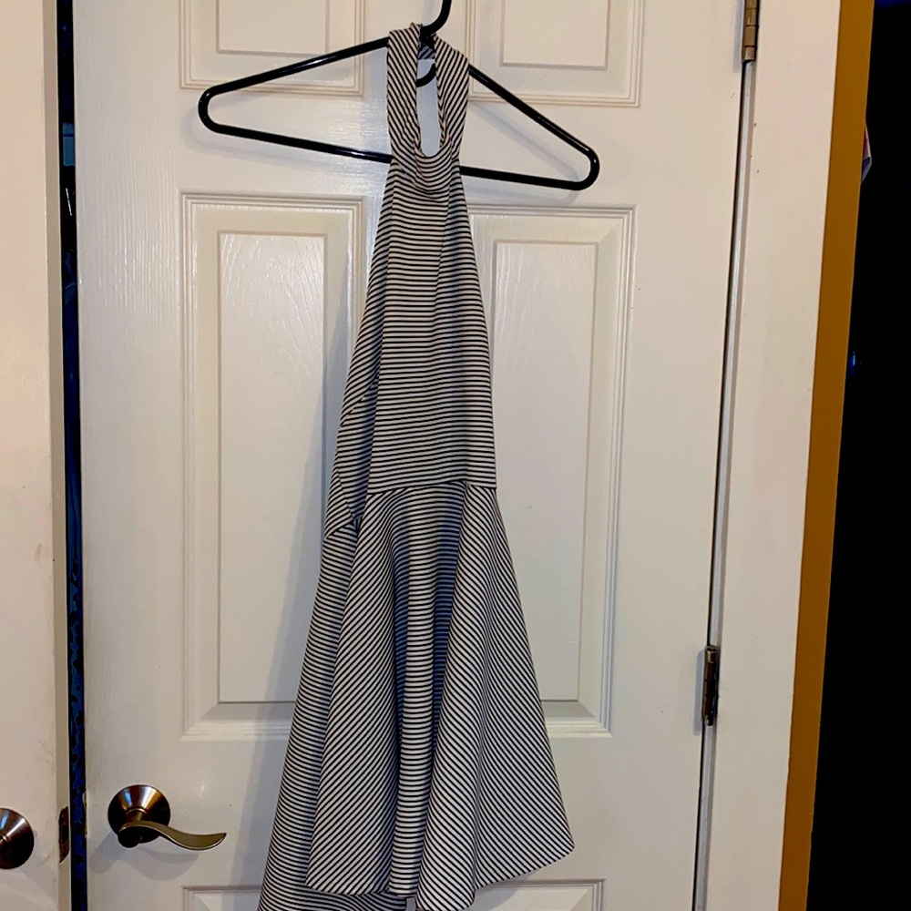 Forever 21 short,halter, striped dress
